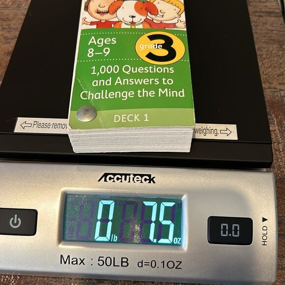 Brain Quest Q & A Cards Grade 3 for Ages 8-9 Deck 1 Educational Toys - Picture 5 of 5